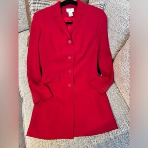 LOFT Vibrant Red Blazer